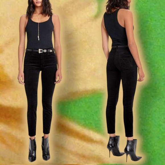 NWOT MOTHER Denim ‘The High Waisted Looker Ankle Skinny Jeans’ in Soft Skills 24 - Picture 1 of 16